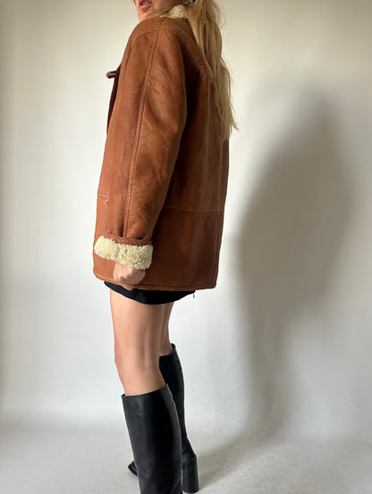 Perfect caramel Shearling