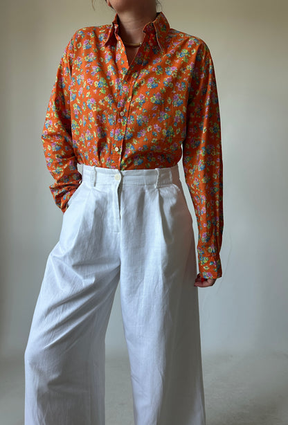 RALPH LAUREN floral shirt