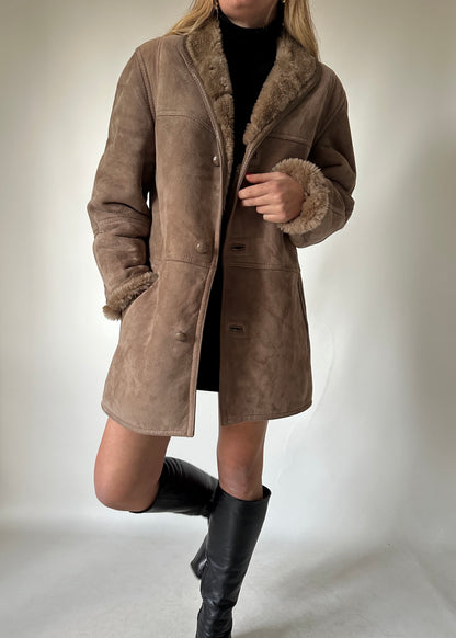 Tortora petite Shearling