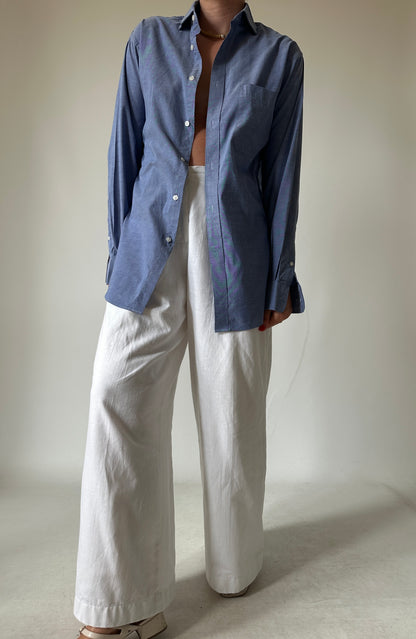 TOMMY HILFIGER denim petite shirt