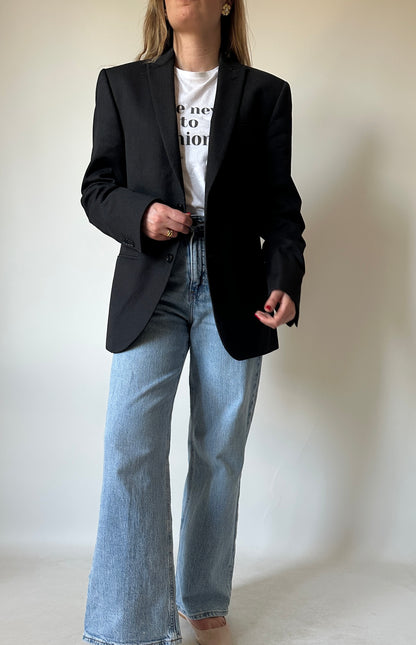 Blazer petite fresco lana