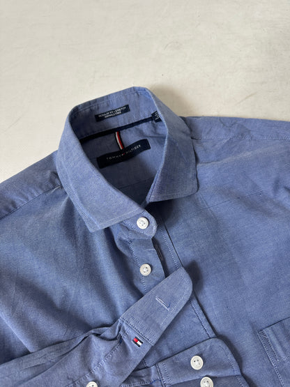TOMMY HILFIGER denim petite shirt