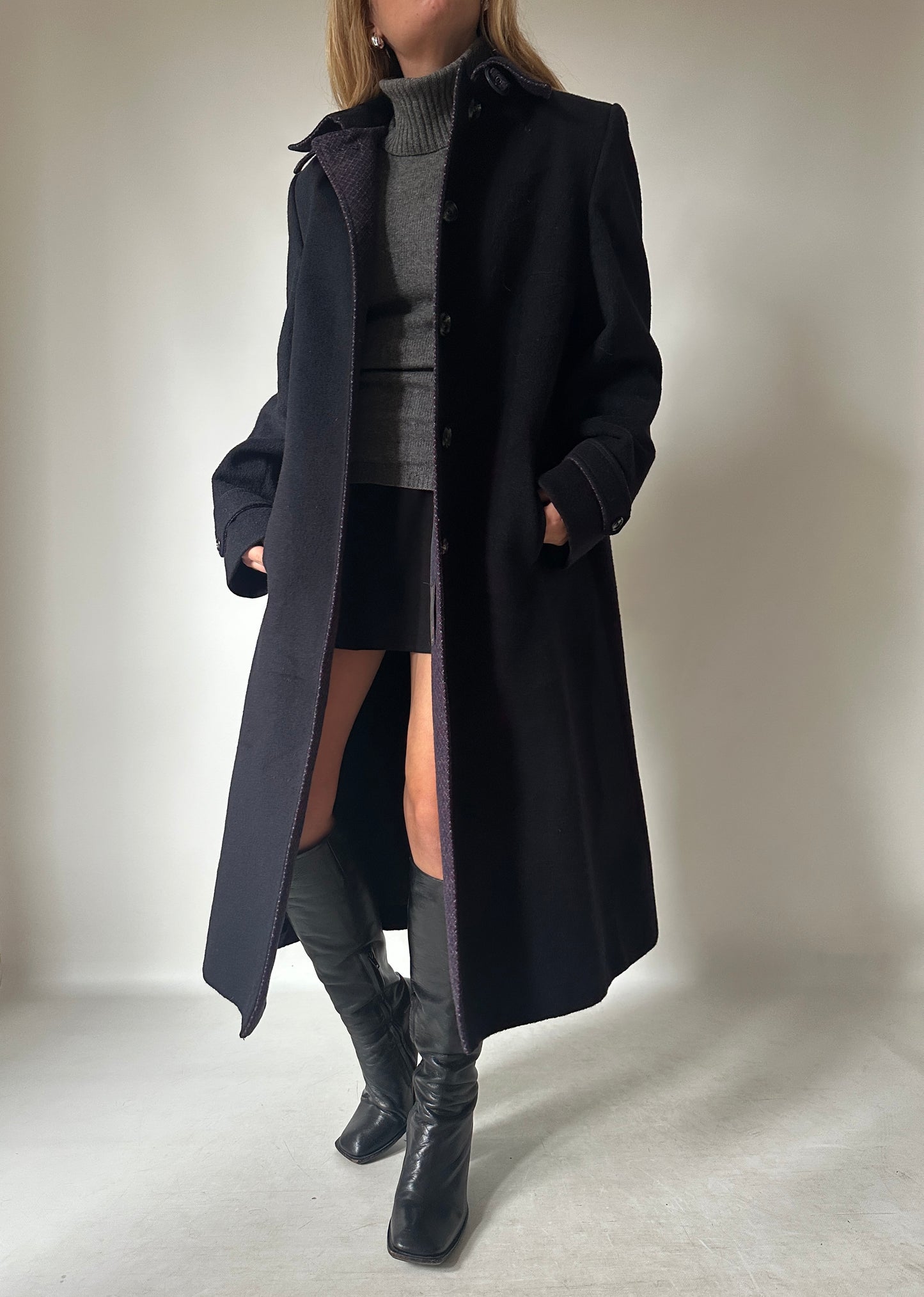 Unique navy Loden