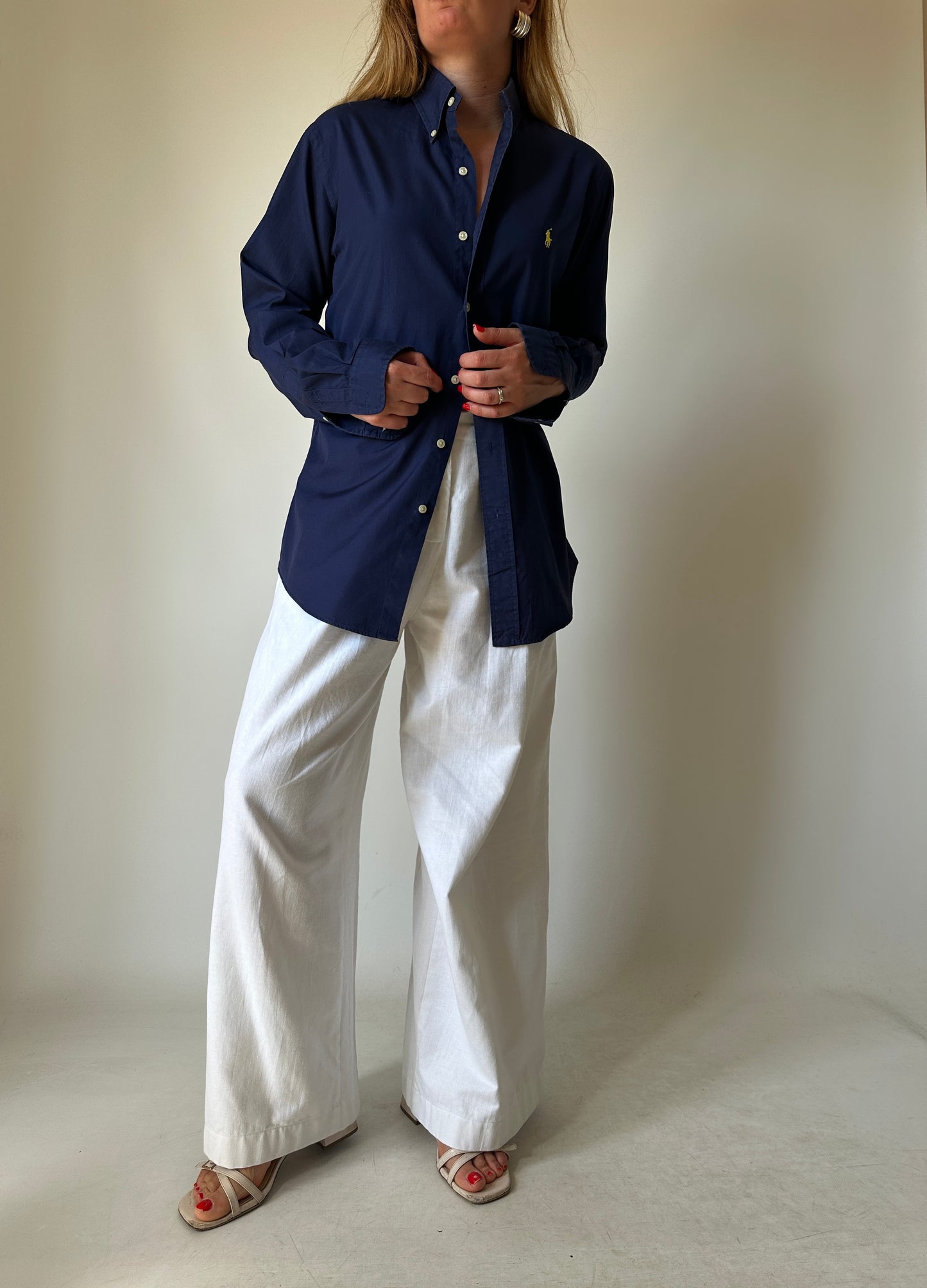 RALPH LAUREN navy shirt