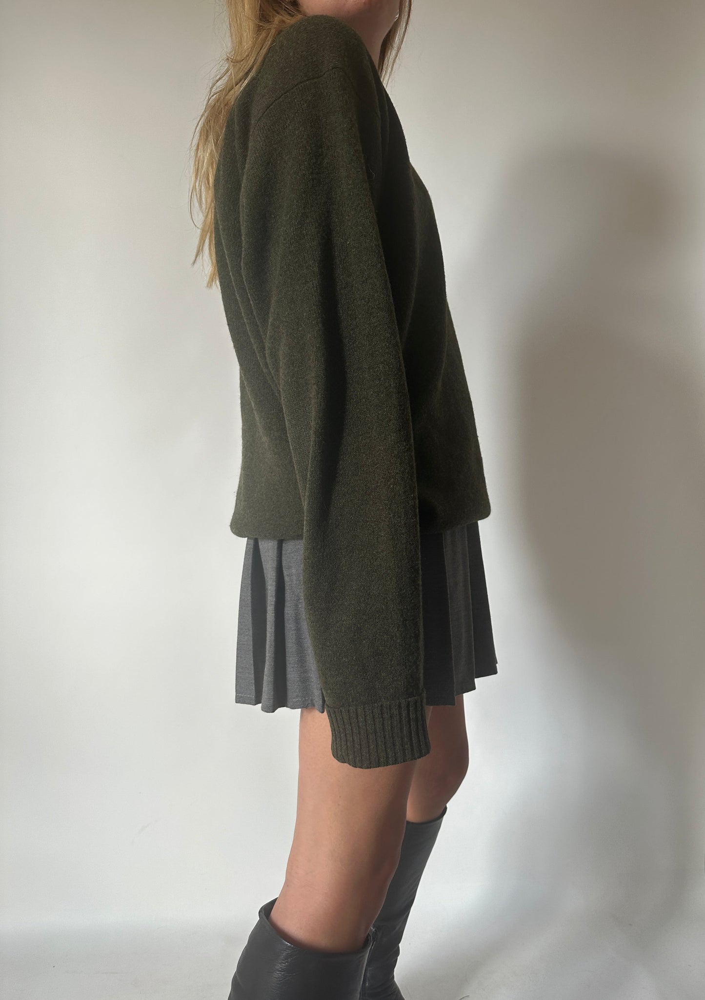 RALPH LAUREN 100% lambswool verdone sweater