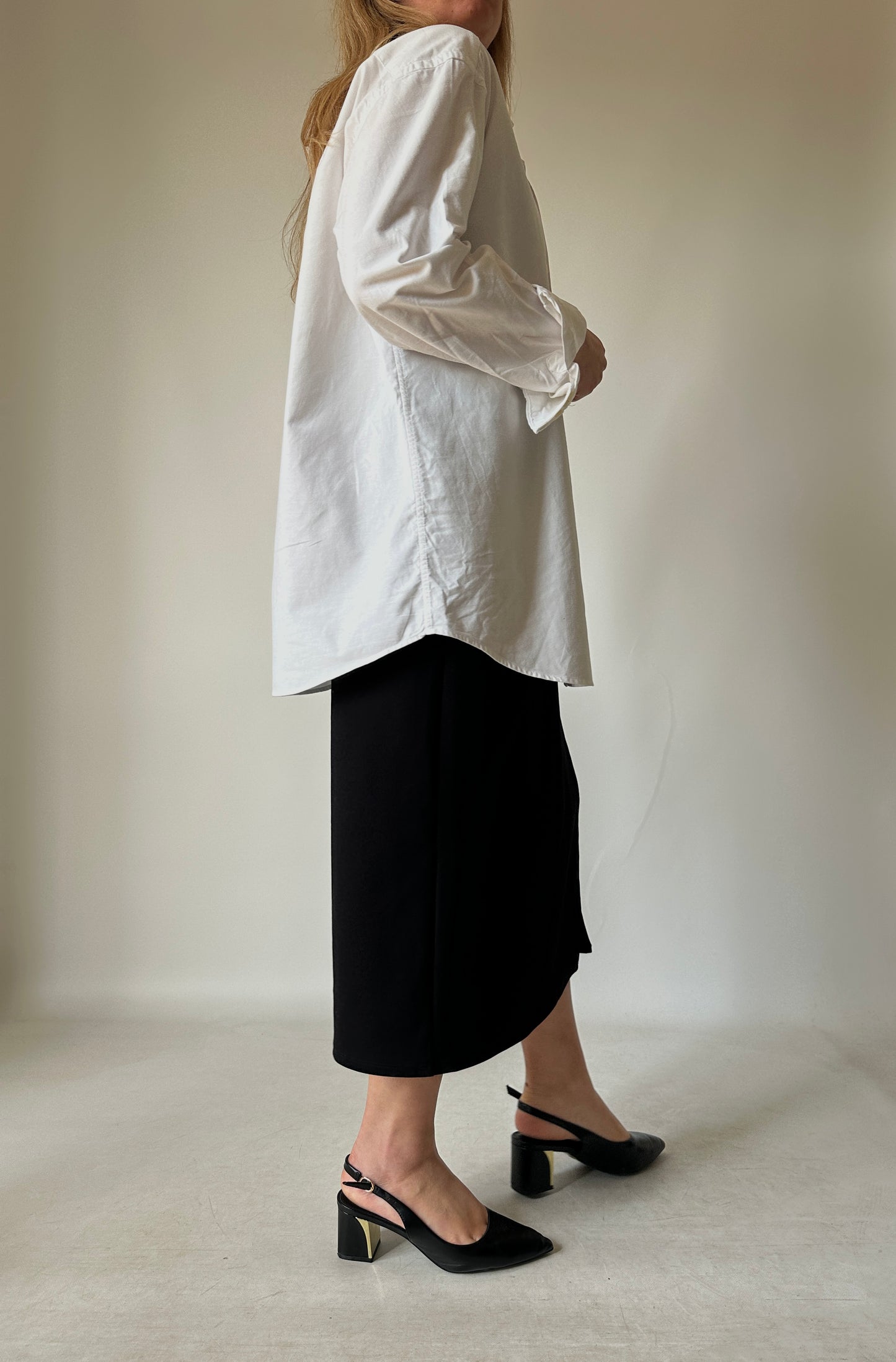 Essential oversize white shirt