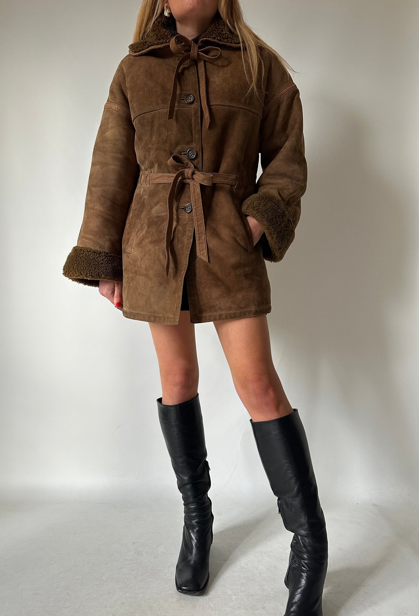 Chic petite Shearling