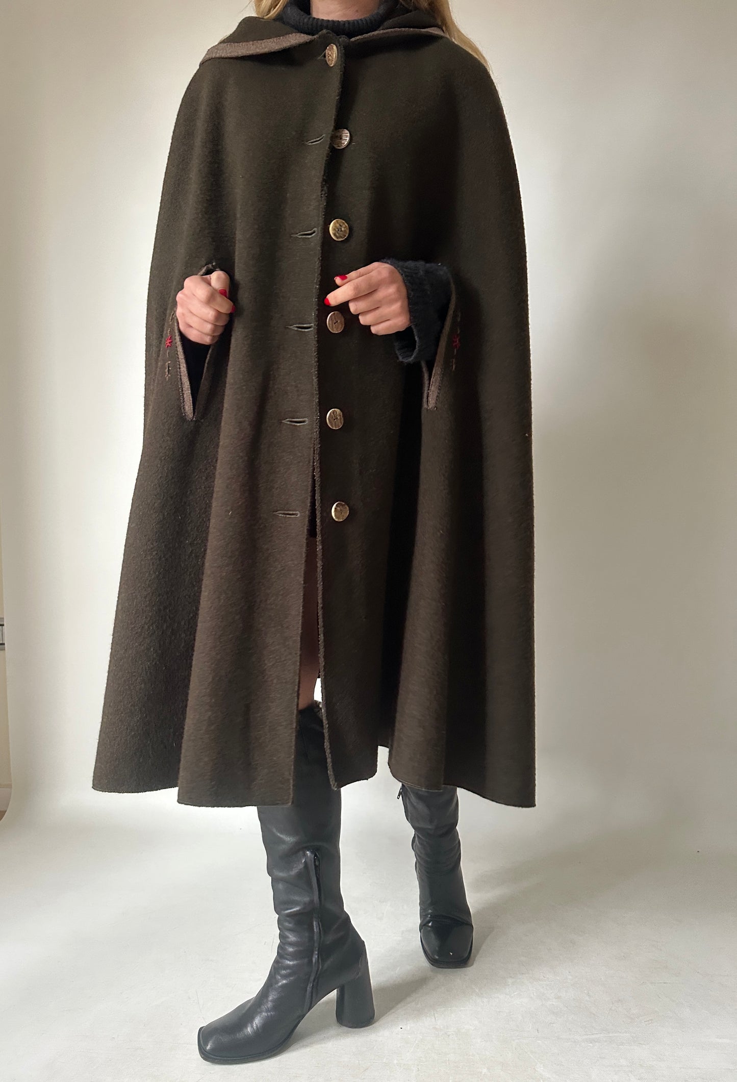 Original Loden poncho