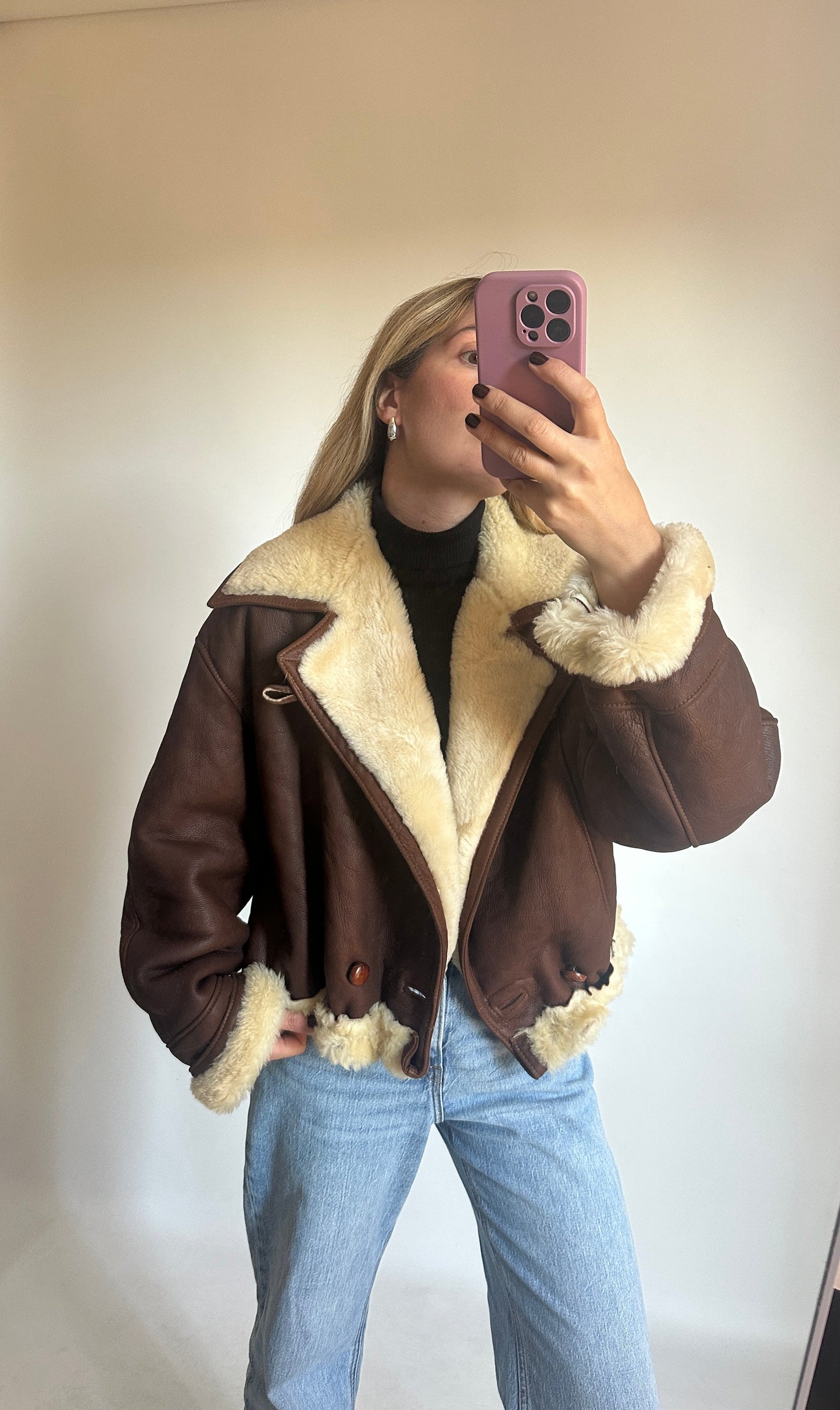 Petite chocolate Shearling