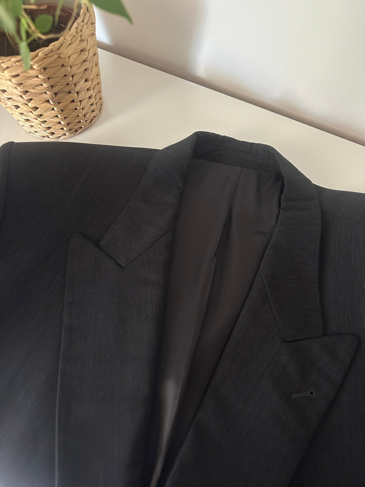 ZEGNA wool and cachemire smoking blazer