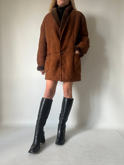 Shearling perfetto cioccolato