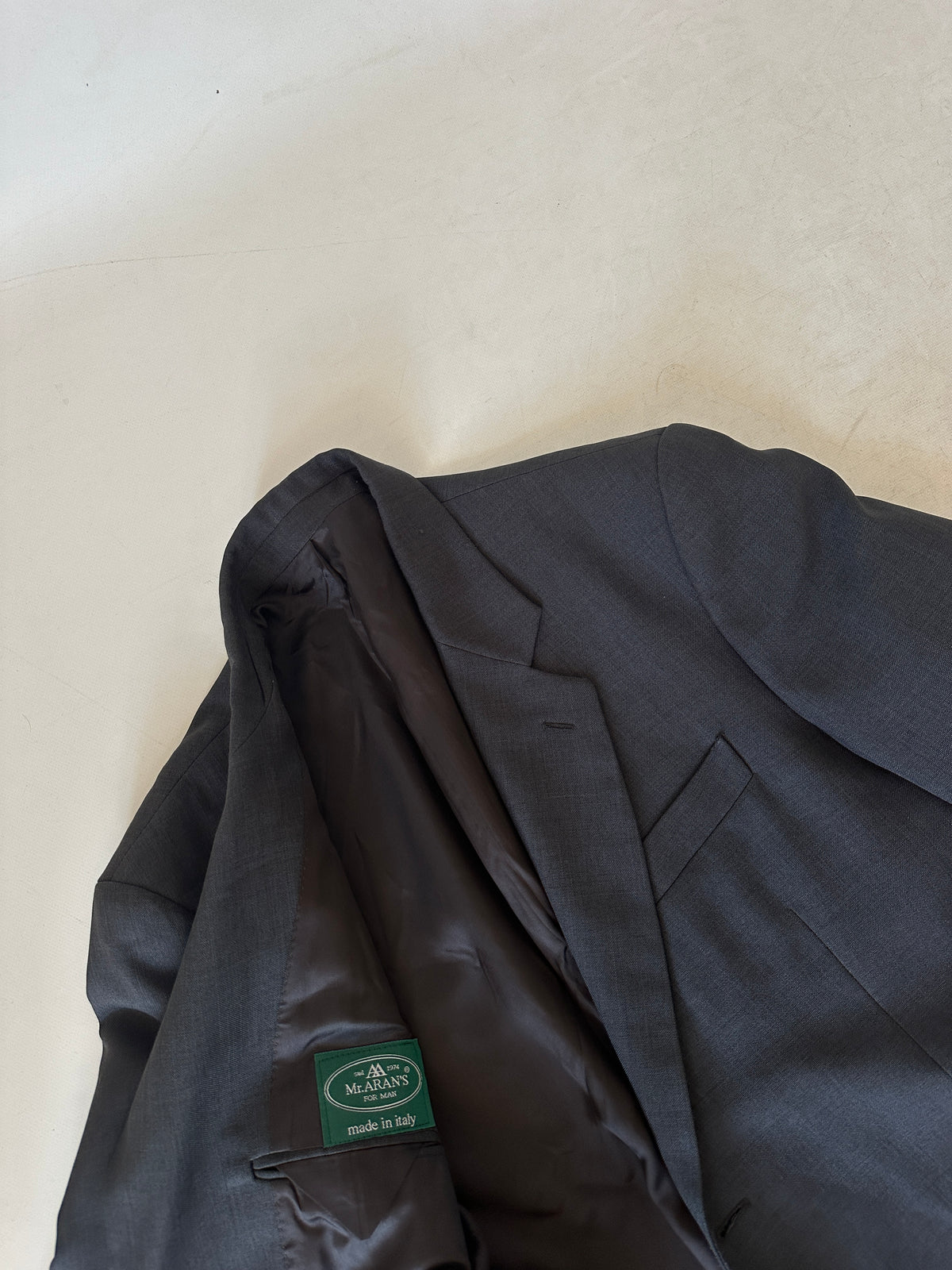 Grey oversize blazer
