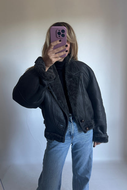 Petite antracite Shearling
