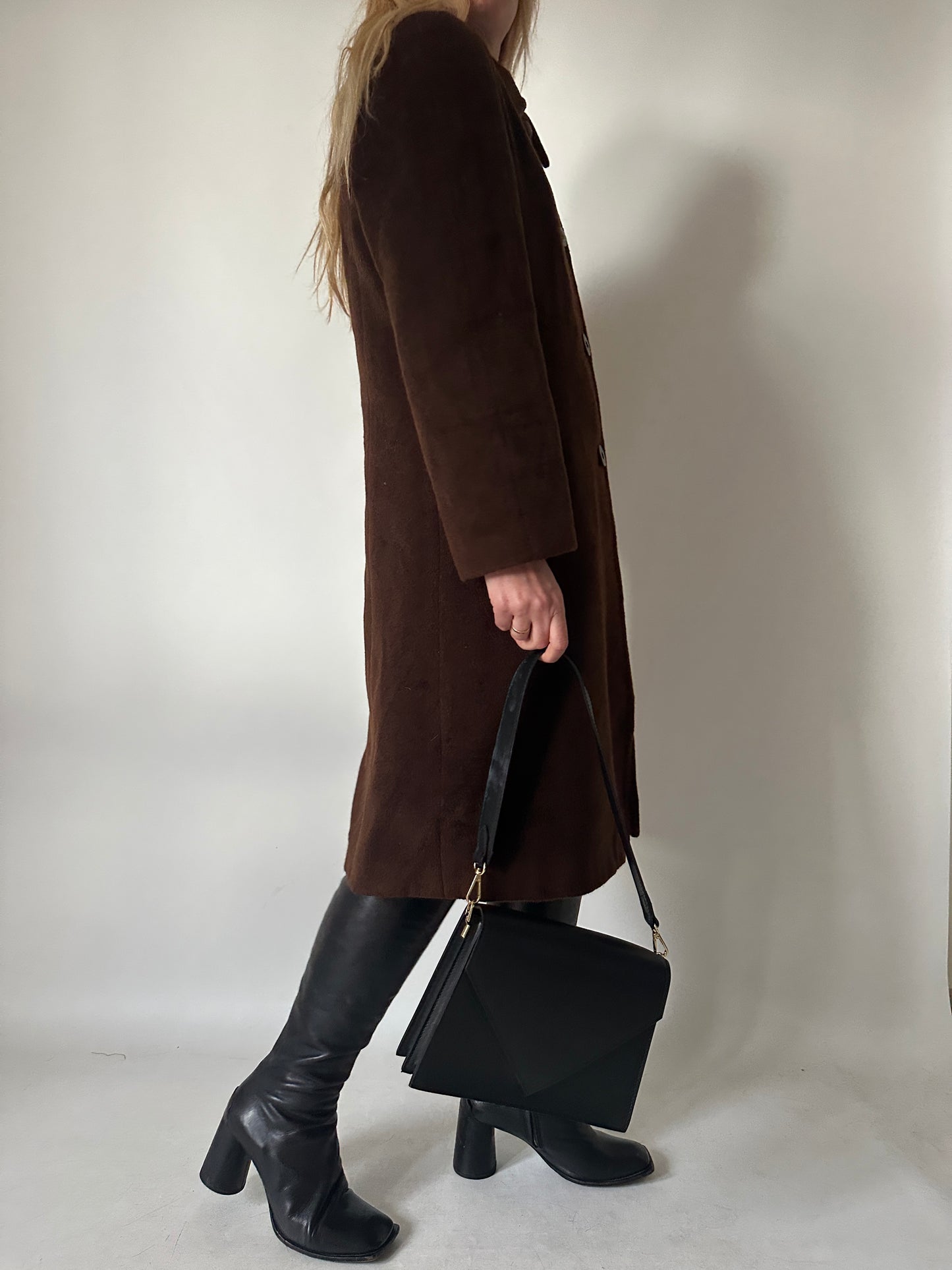 Pure merinos chocolate coat