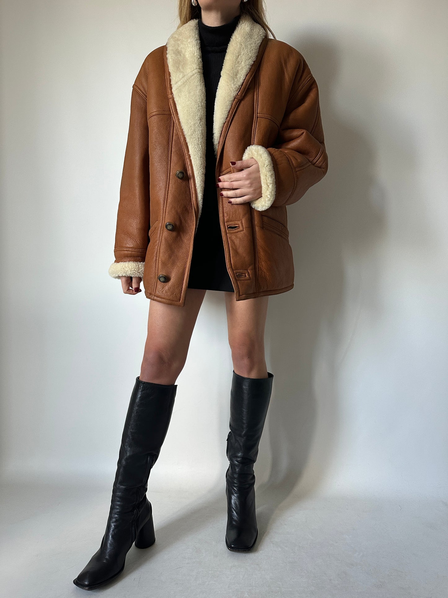 Caramel perfect Shearling