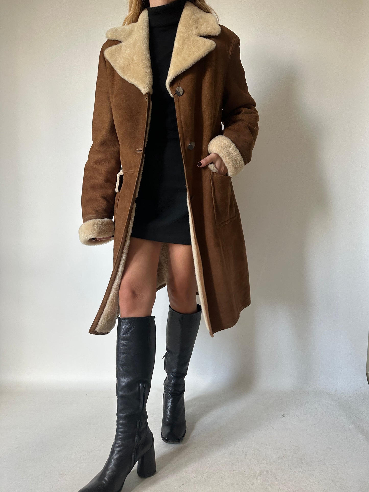 Dreamy long biscuit Shearling