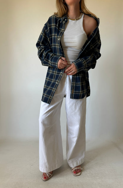 TIMBERLAND plaid cotton shirt