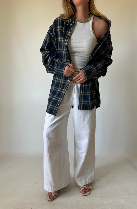 TIMBERLAND plaid cotton shirt