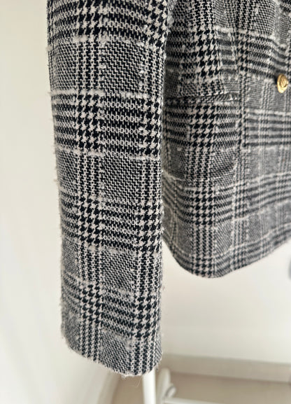 Blazer in fresco lana bouclè