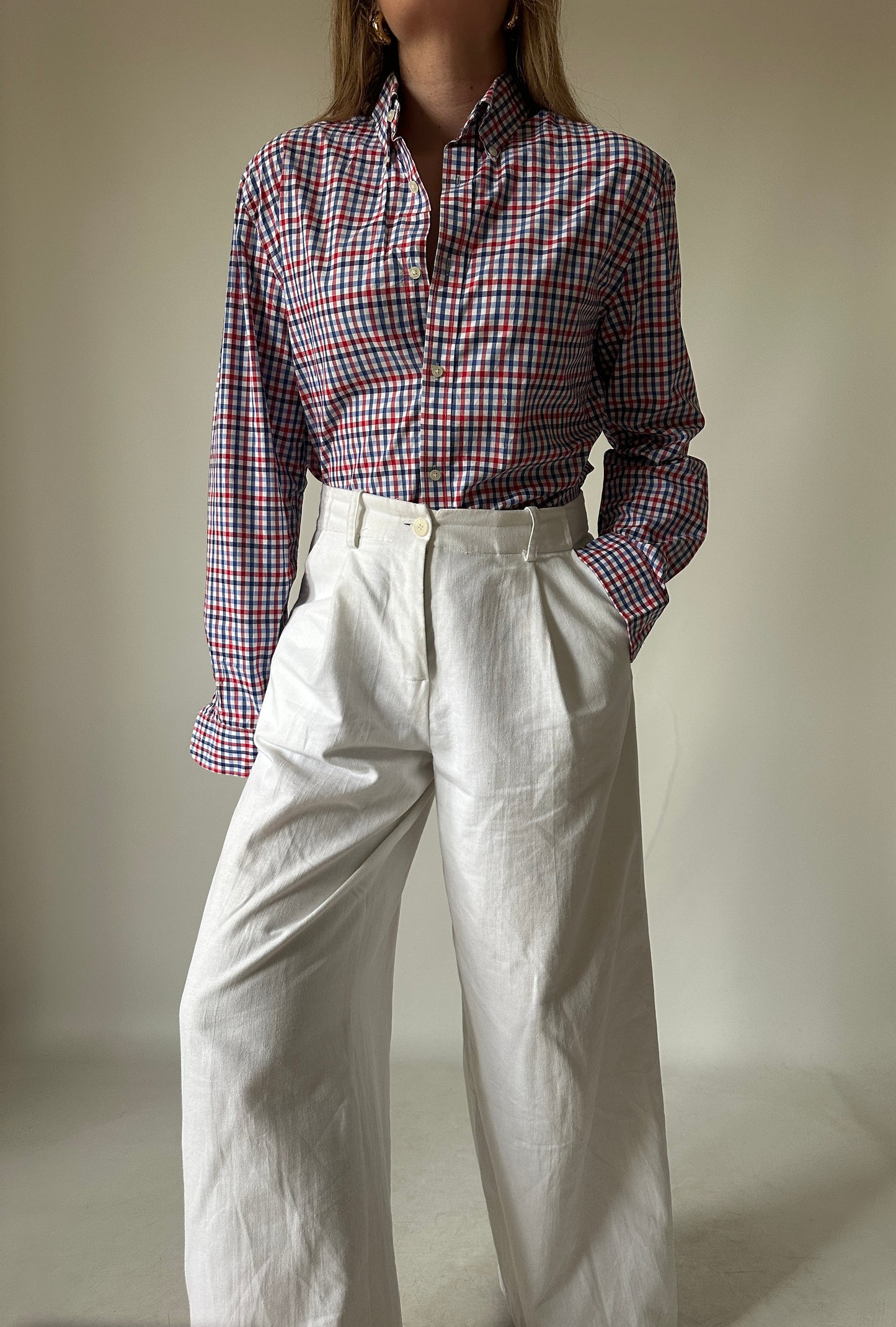TOMMY HILFIGER picnic vichy shirt