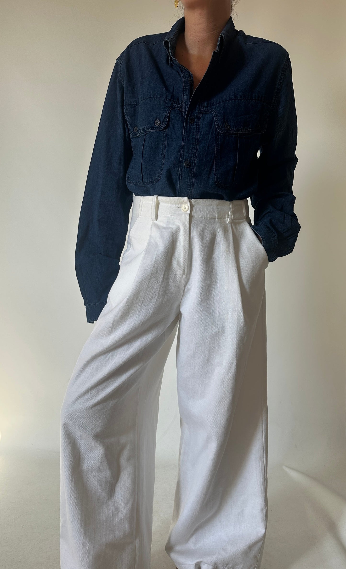 BARBOUR denim shirt
