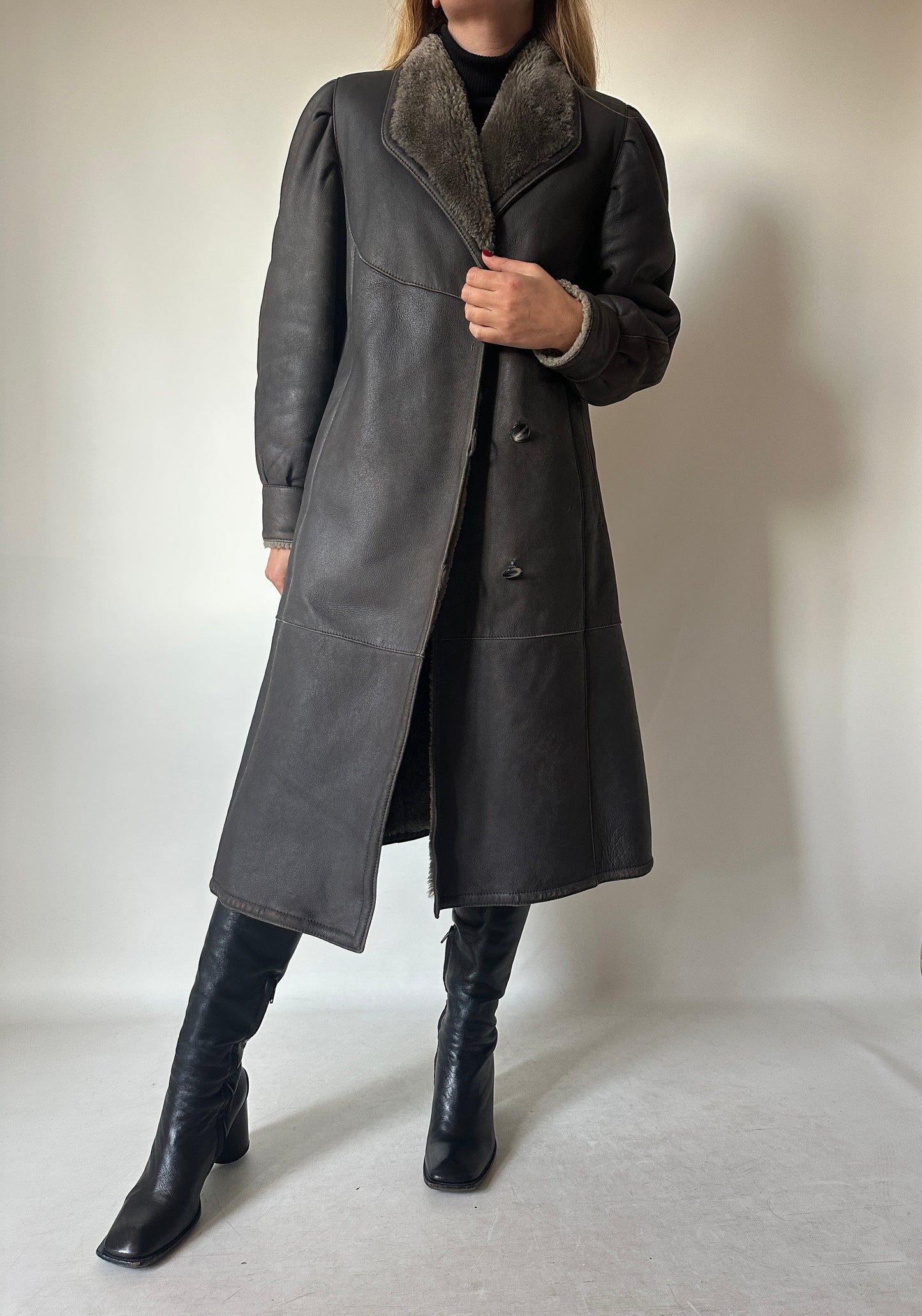 Unique long original Shearling