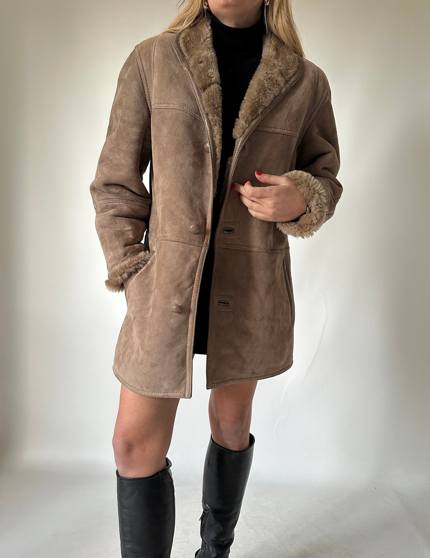Tortora petite Shearling