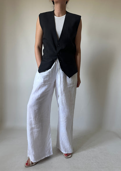 Gilet cool in fresco lana