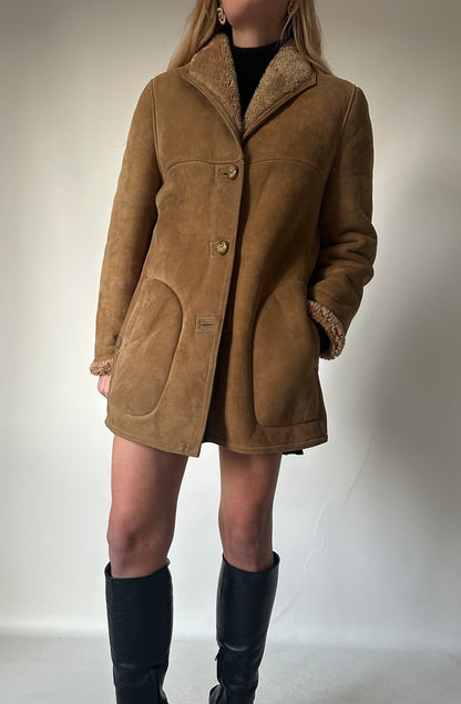 Honey petite Shearling