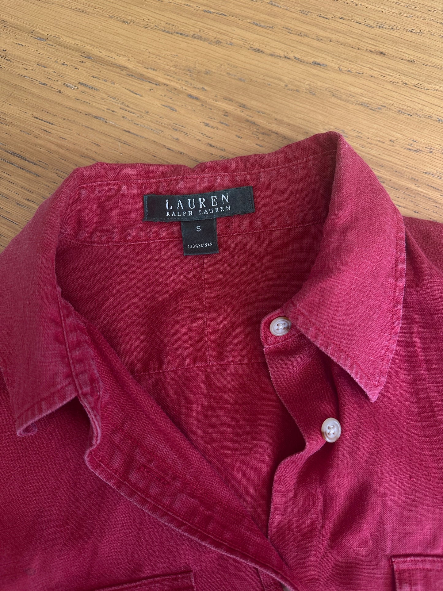 RALPH LAUREN pure linen shirt