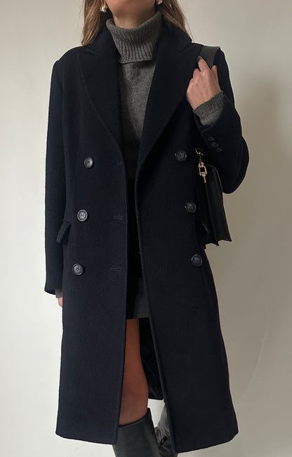Perfect double-breast petite coat