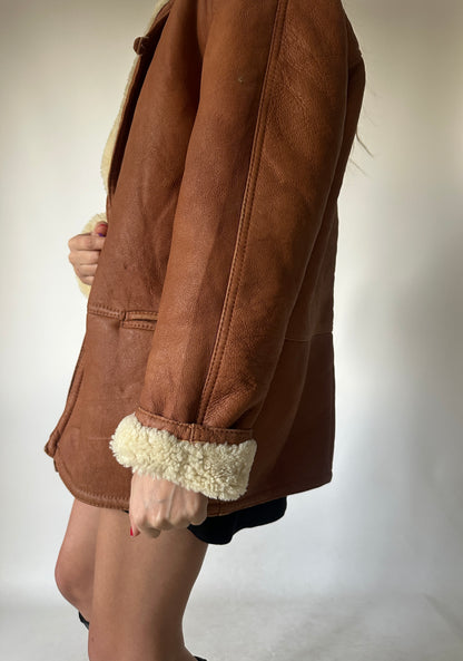 Perfect caramel Shearling