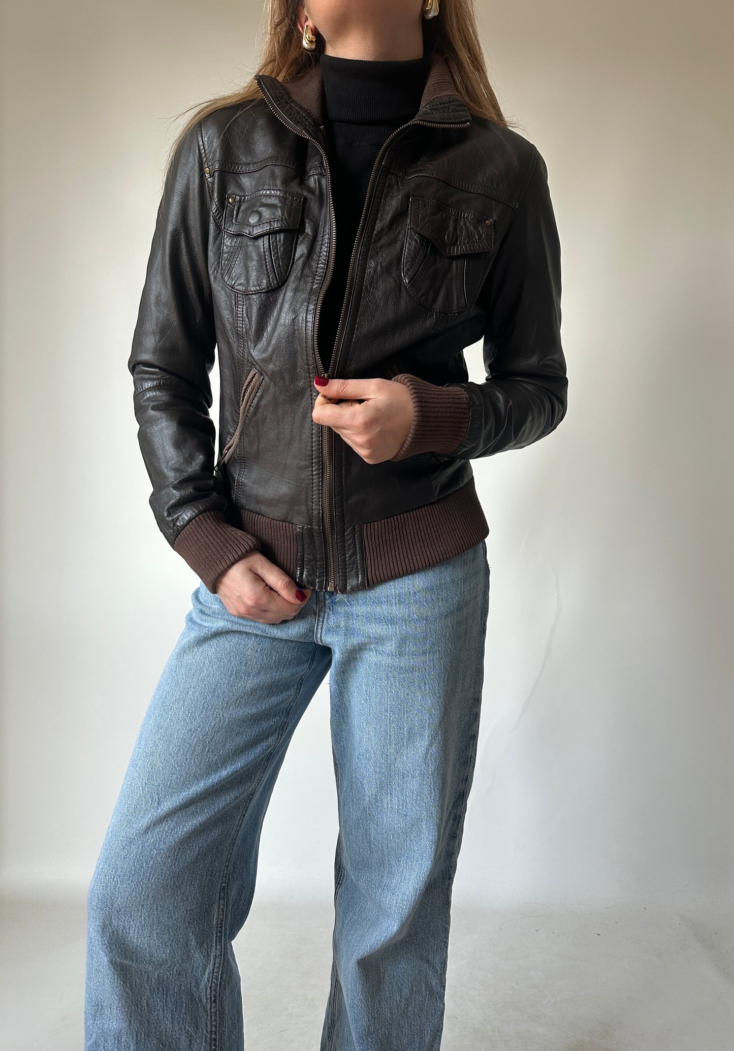 Chocolate petite bomber