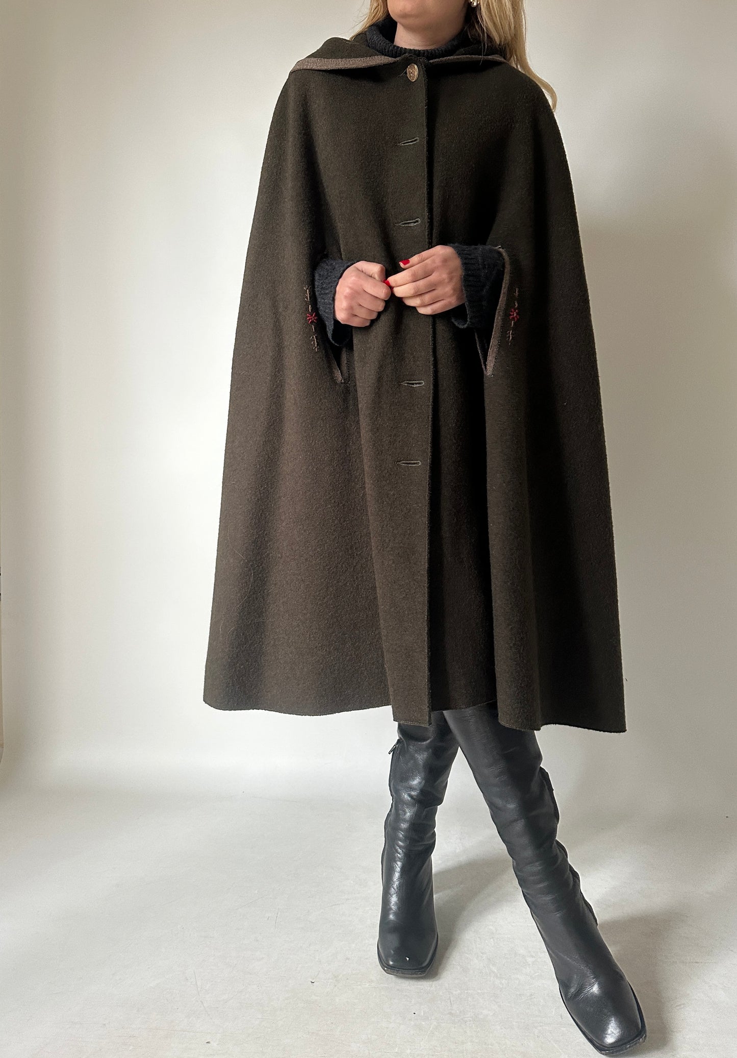 Original Loden poncho
