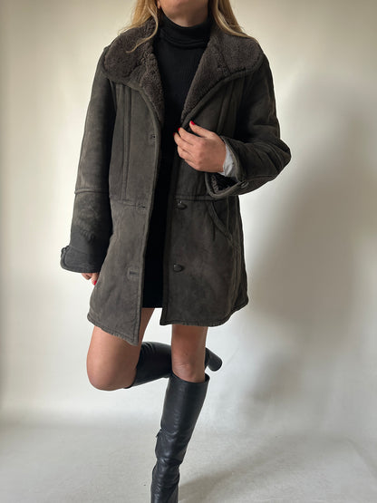 Grey petite Shearling