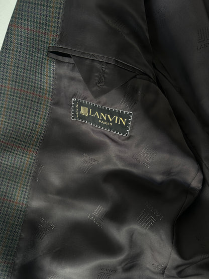LANVIN pied de poule wool blazer