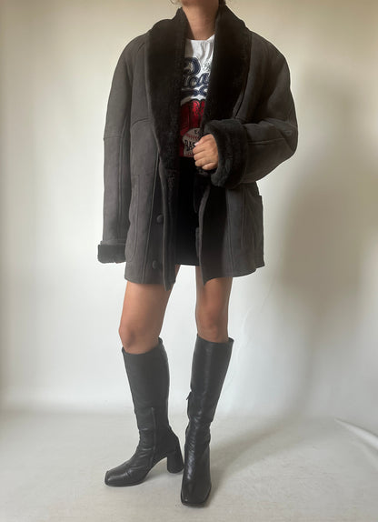 Antracite perfect Shearling