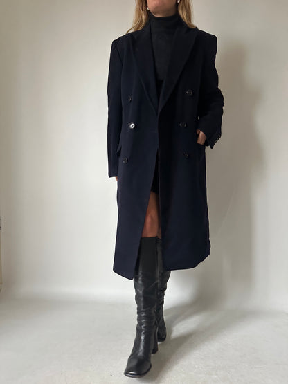 The Frankie extra long wool coat