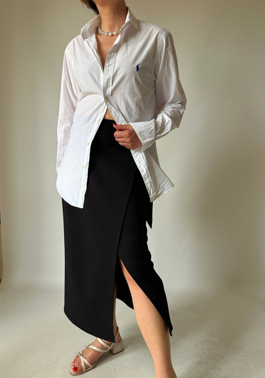RALPH LAUREN white petite shirt