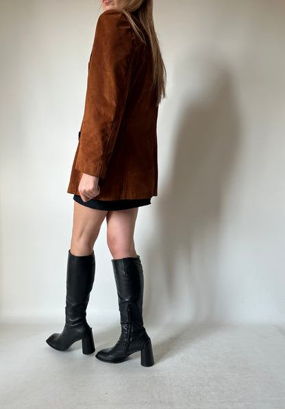 Dreamy suede petite jacket