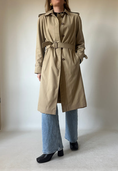 Camel passpartour spring trench