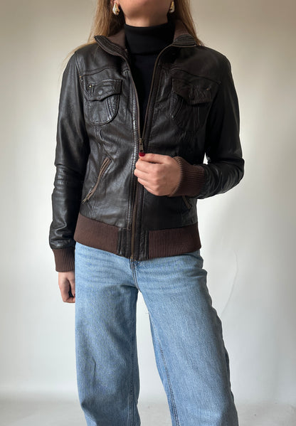 Chocolate petite bomber