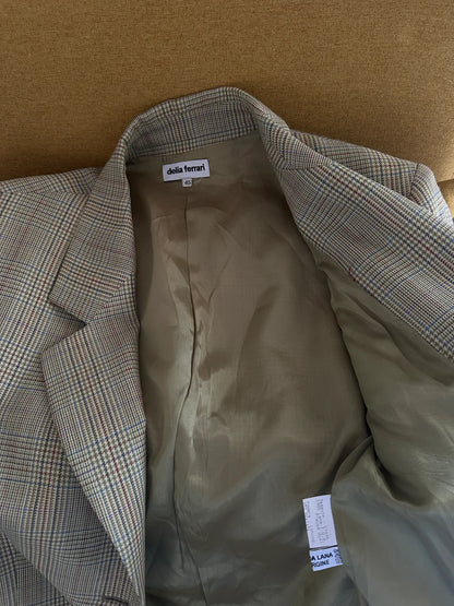 Principe di Galles verdone blazer