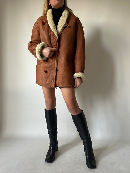 Perfect caramel Shearling