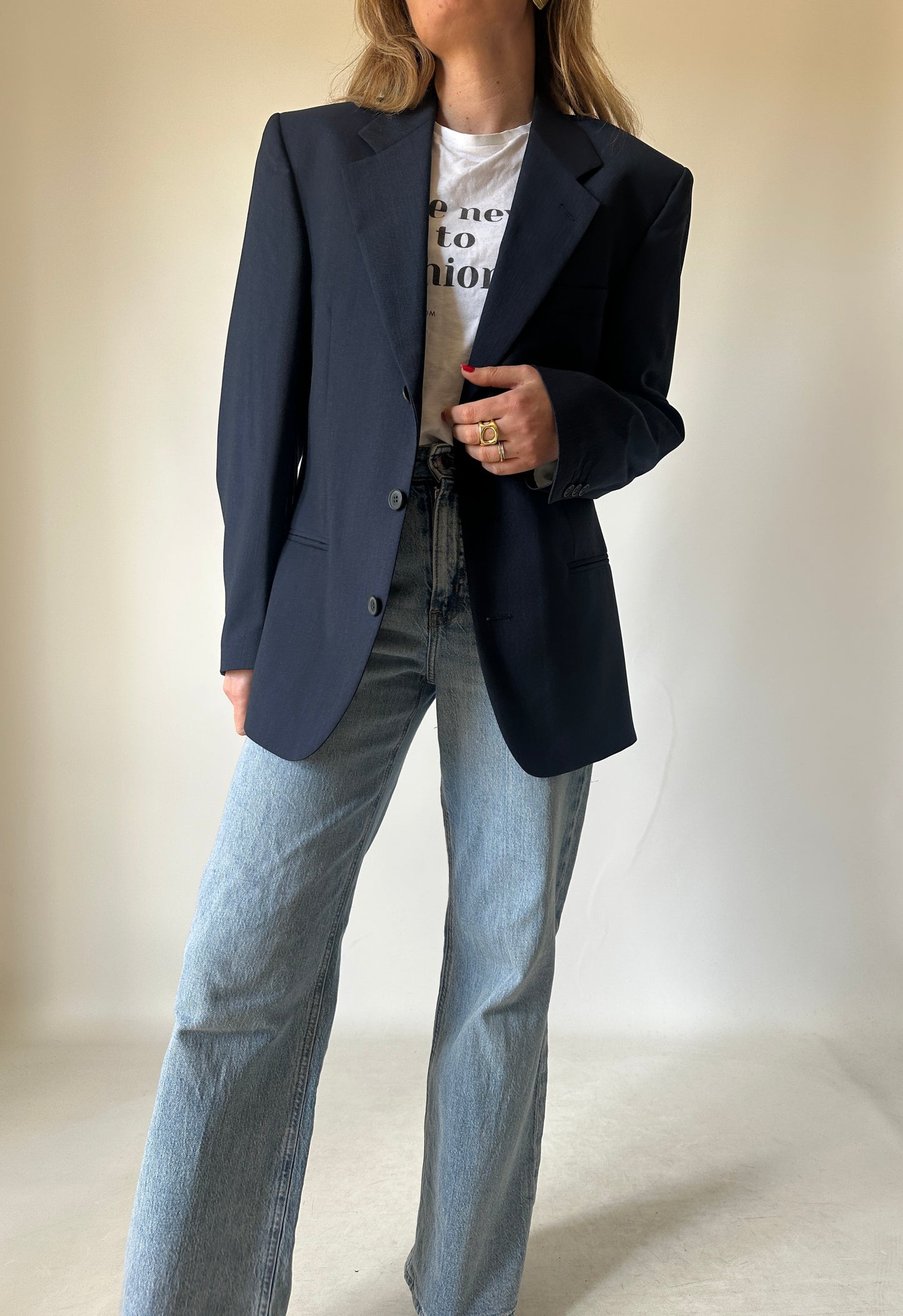 Blazer petite fresco lana leggerissimo