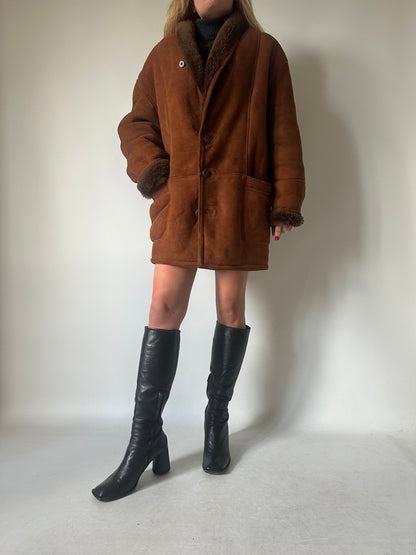 Shearling perfetto cioccolato
