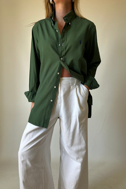 RALPH LAUREN verdone shirt