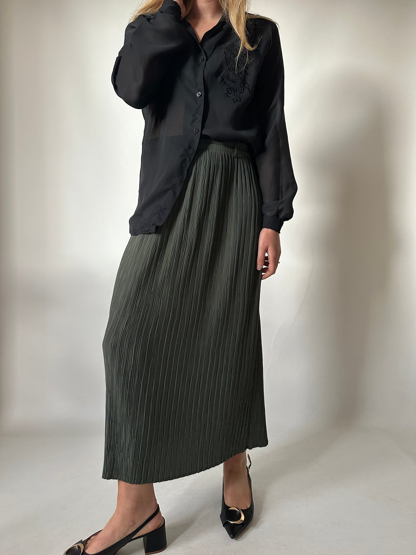 PENNYBLACK Issey-like pleated skirt