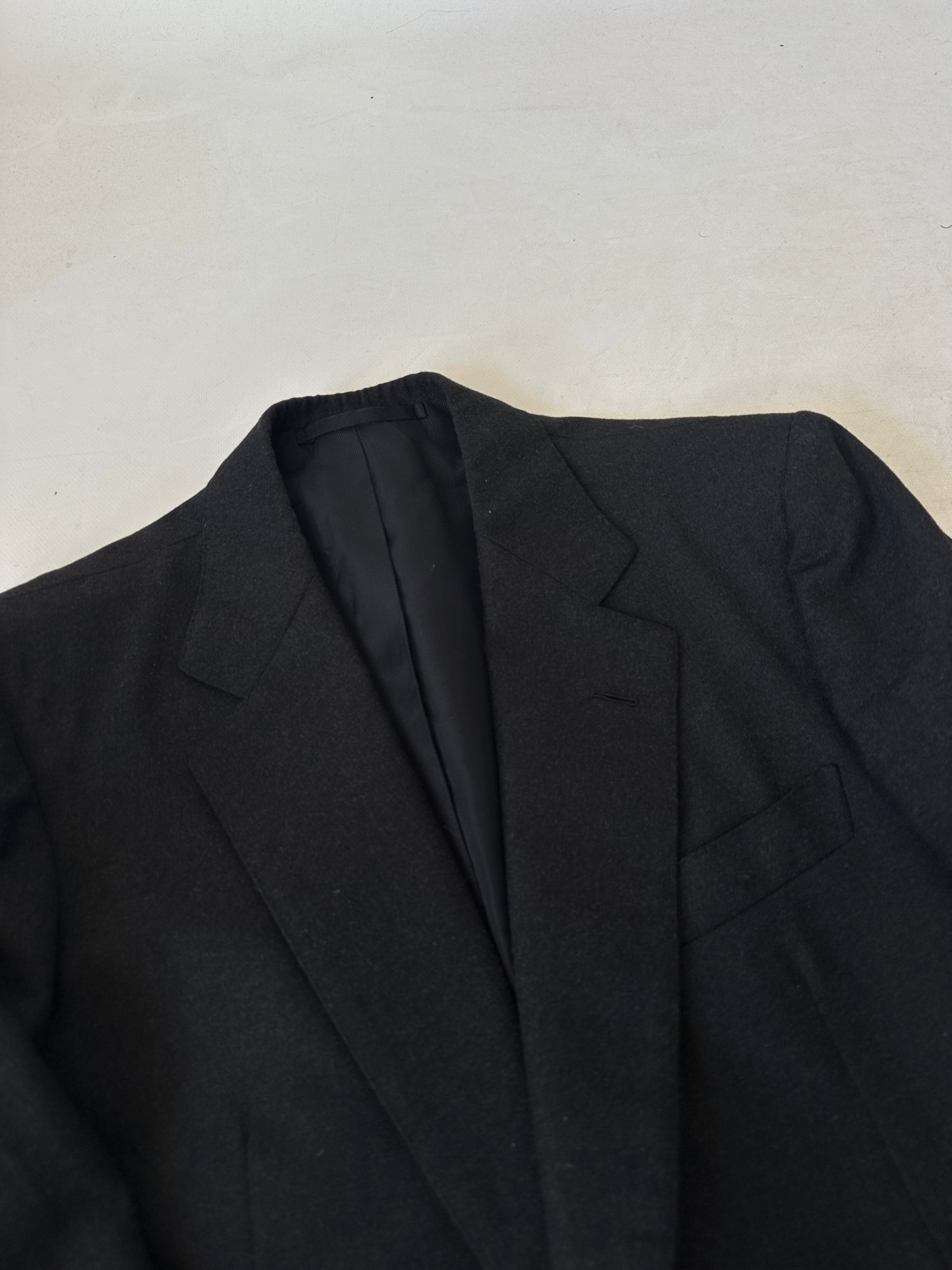 Minimal slim wool blazer