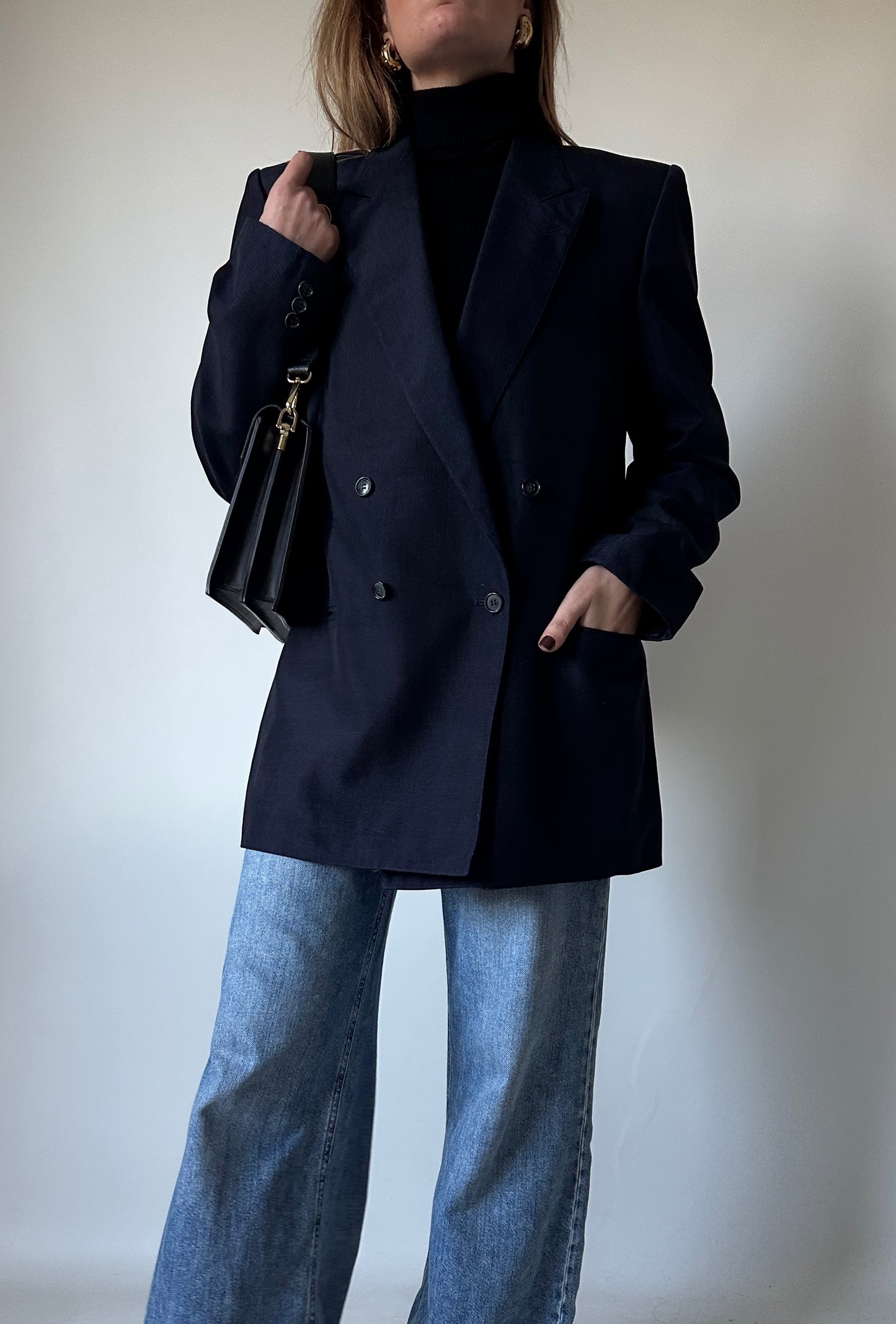 Blazer doppiopetto navy